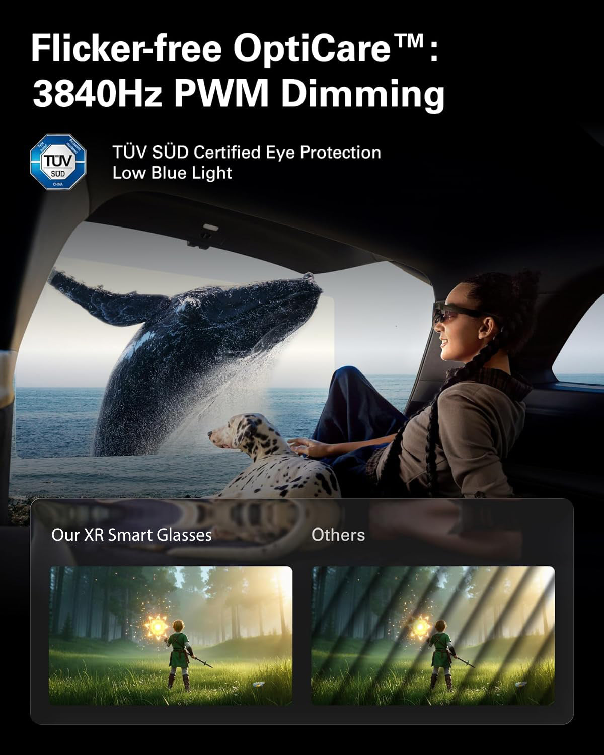 Nocturo™ XR Smart Glasses – Your Private 201” Cinema Anywhere